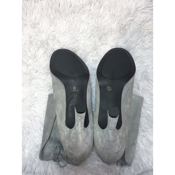Worthington Light Smoke Grey Booties - Picture 4 of 8